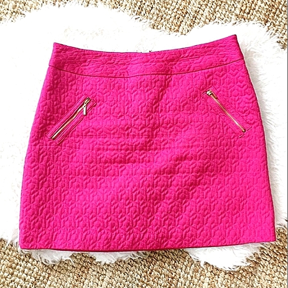 Worthington Dresses & Skirts - WORTHINGTON Quilted Zip Pocket A-Line Mini Skirt NWOT